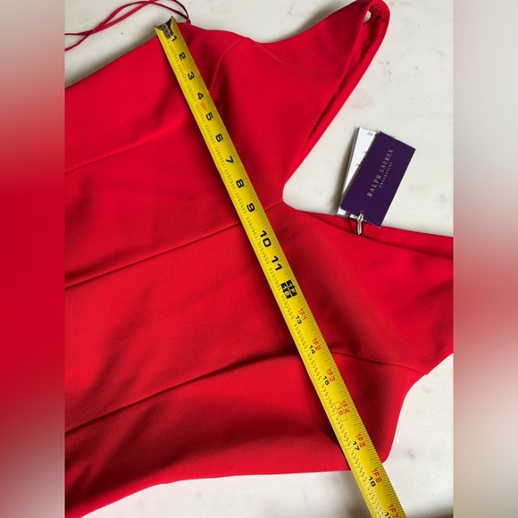 Ralph Lauren Collection Purple Label Spring 2013 Red Long Dress Evening Gown 12 - Picture 9 of 16